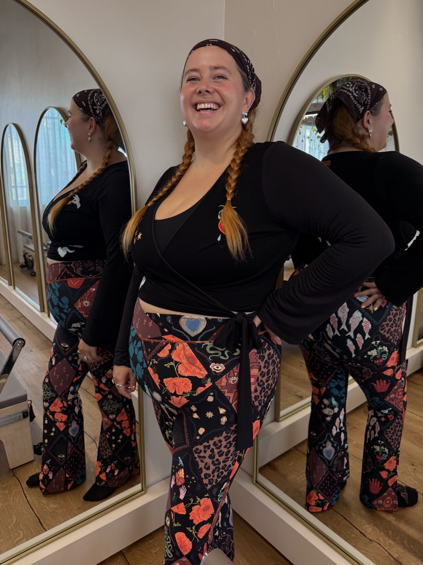 Never Fully Dressed Flared Leggings