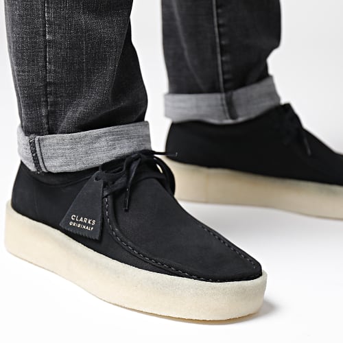 Chaussures Wallabee Cup Black Nubuck