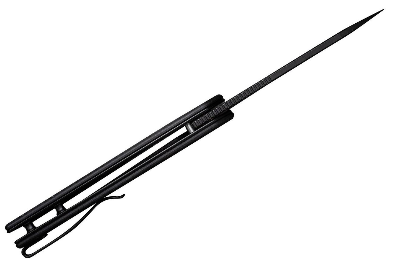 Civivi Guile C24062B-1 Blackwashed 14C28N, Black G10, zakmes, Shawn Ashmore design