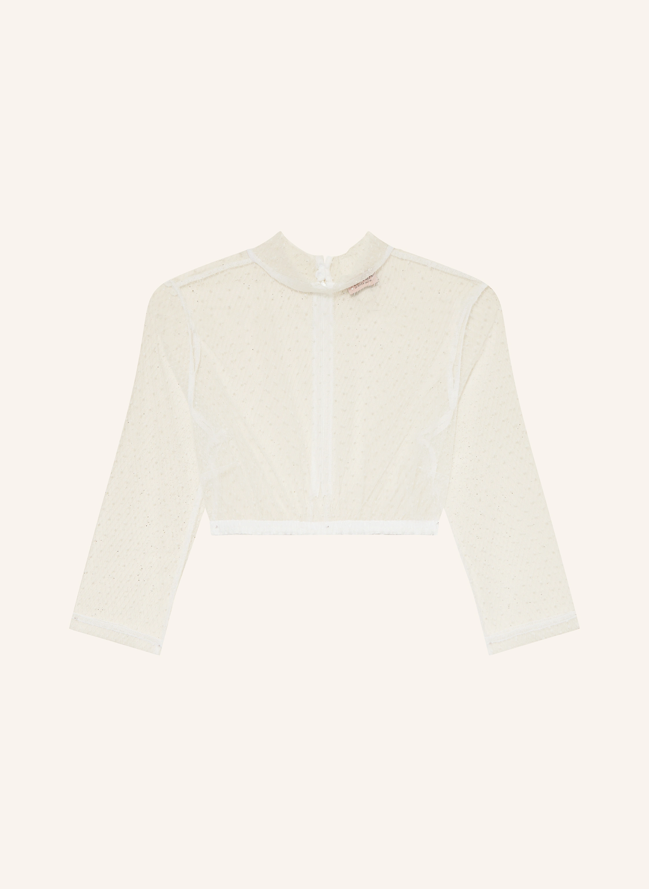 ALISSA BY KINGA MATHE Dirndlbluse LILIANA aus Mesh mit 3/4-Arm