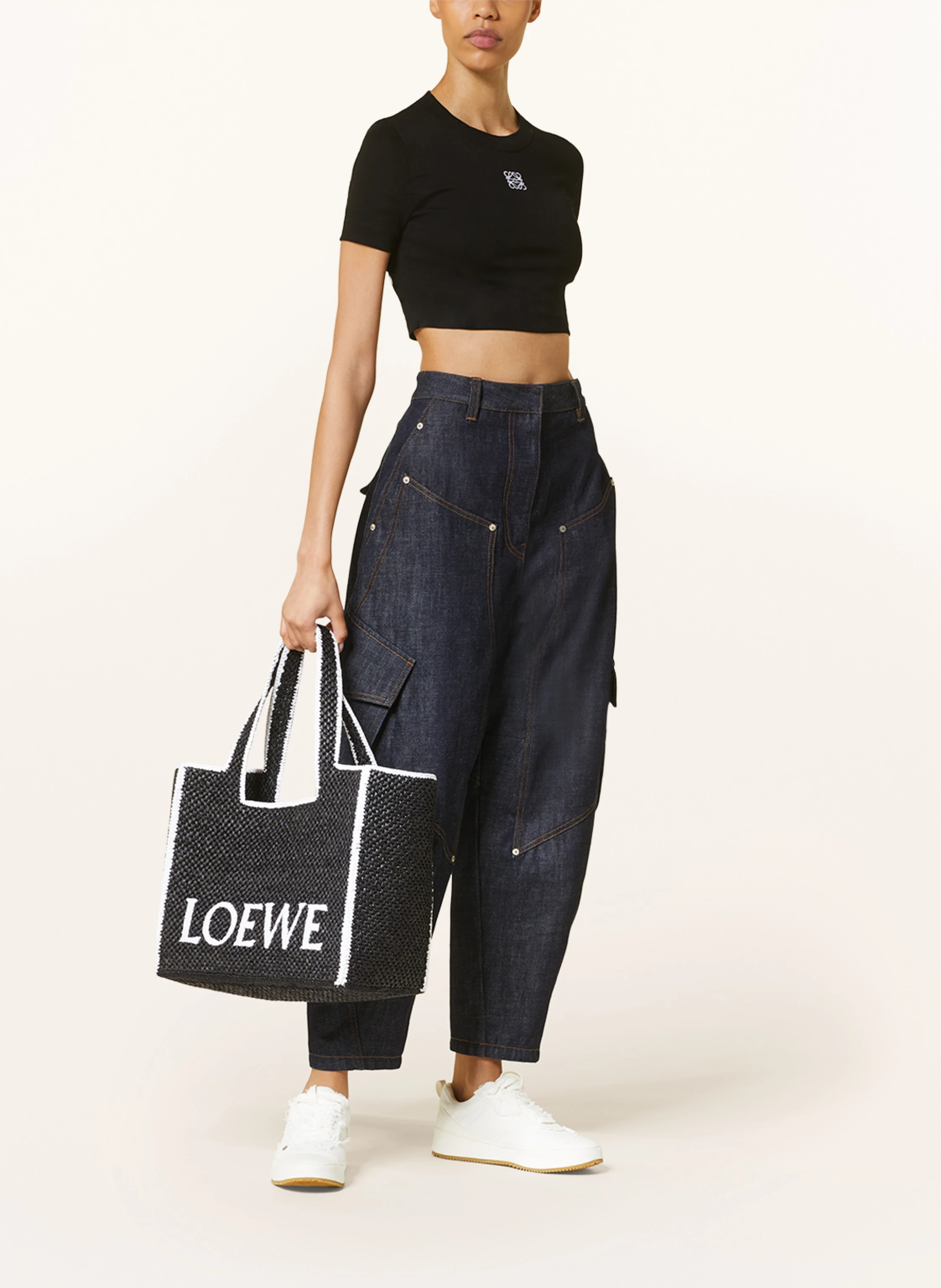 LOEWE Shopper FONT TOTE LARGE