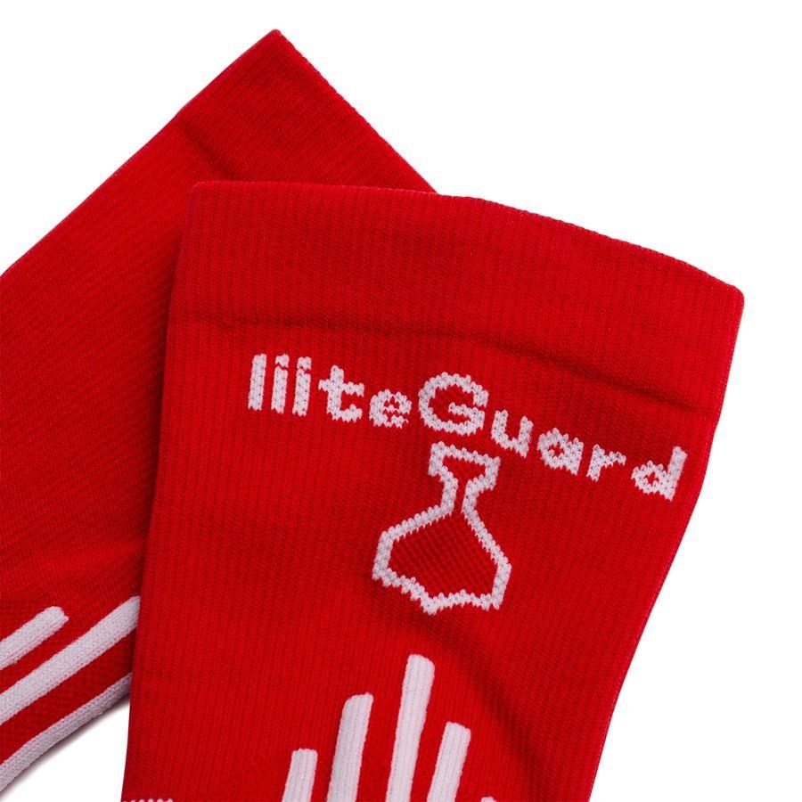 Liiteguard Chaussettes de Football PRO-TECH - Rouge