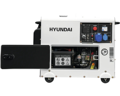 Hyundai Generator DHY6000SE D Diesel Stil 1x 230V (32A) 1x 230V (16A)