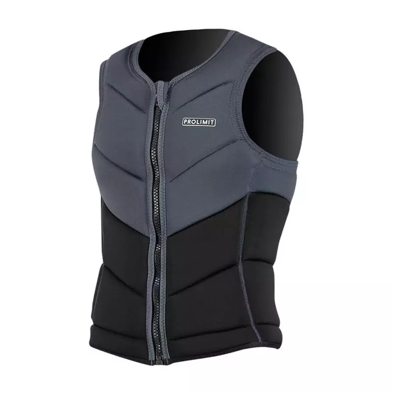 Gilet impact PROLIMIT Fusion Slider Vest Full Padded Frontzip Black/Grey