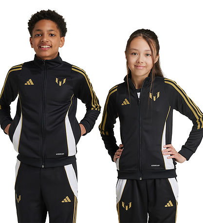 adidas Performance Cardigan - Messi JKT Y - Sort