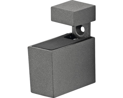 Metalen clip Cuadro verstelbaar 6 - 20 mm, glitter, 2 stuks