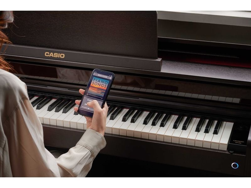 Casio E-Piano CELVIANO AP-550 Braun E-Piano mit Hammer Action Keyboard
