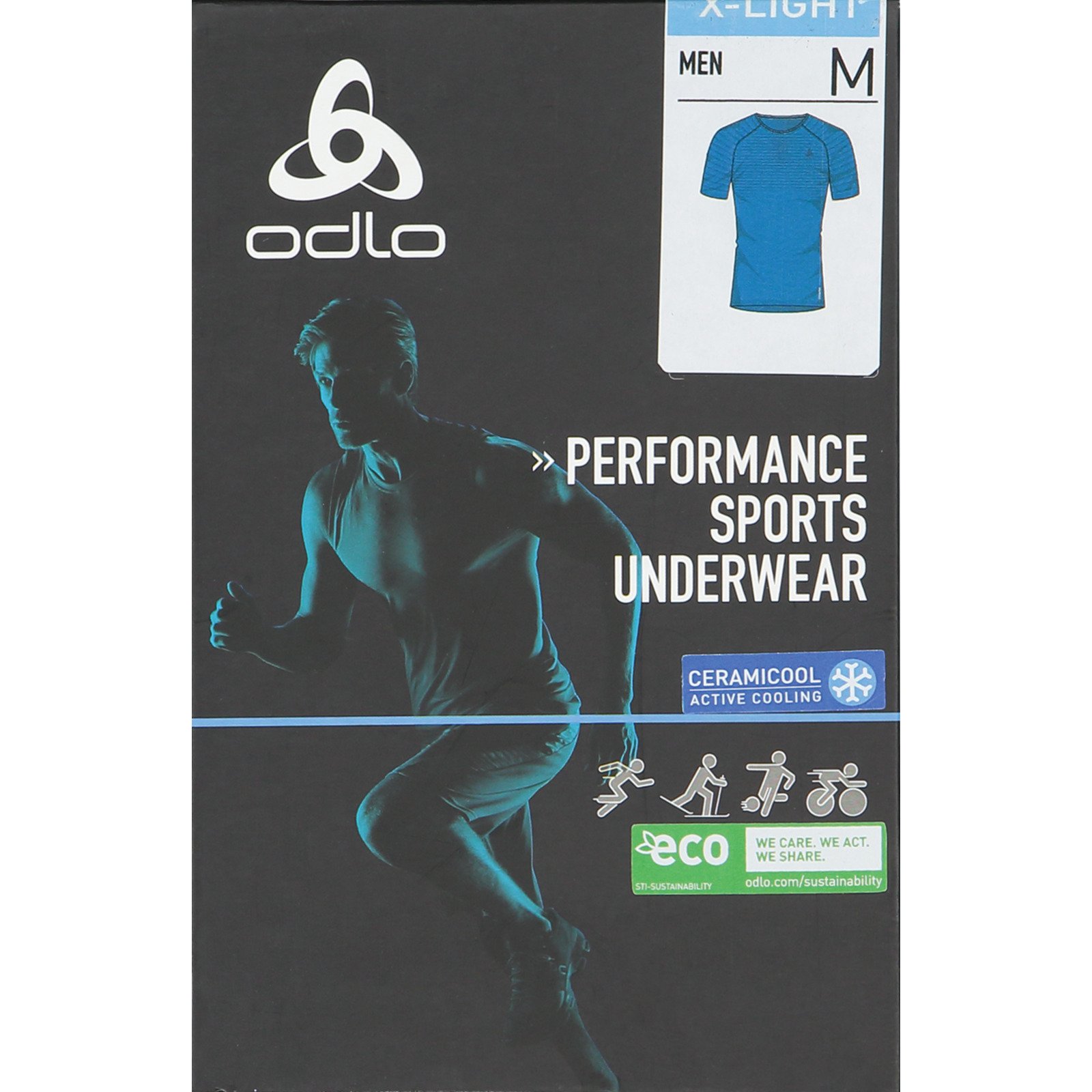 Odlo Herren-T-Shirt X-Light Performance Base Layer XXL