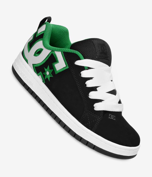 DC Court Graffi Schuh kids (black kelly green)