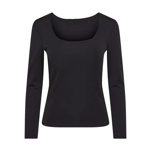 Pieces Neja Reversible Bluse, Black, XS