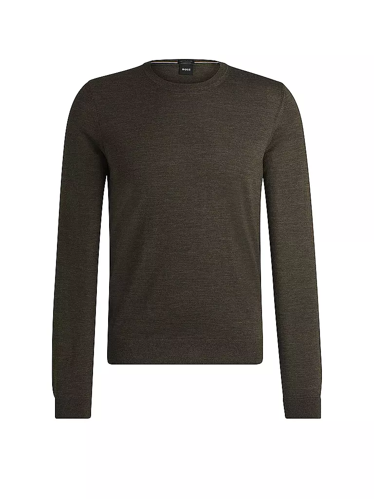BOSS Pullover Slim Fit LENO-P olive