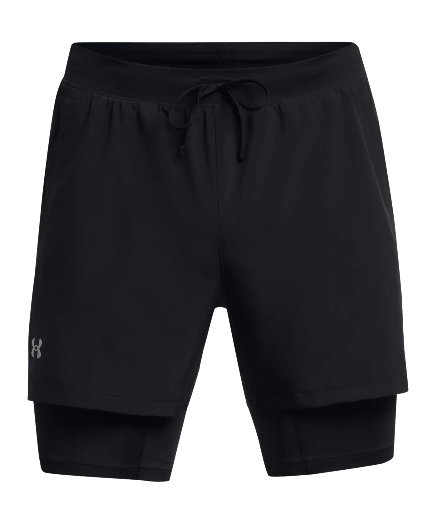Under Armour Launch 5in 2-In-1 Short Schwarz F001