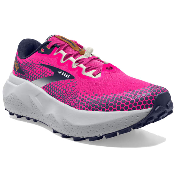 Chaussure trail BROOKS CALDERA 6 PINK GLO/PEACOAT/MARSHMALLOW