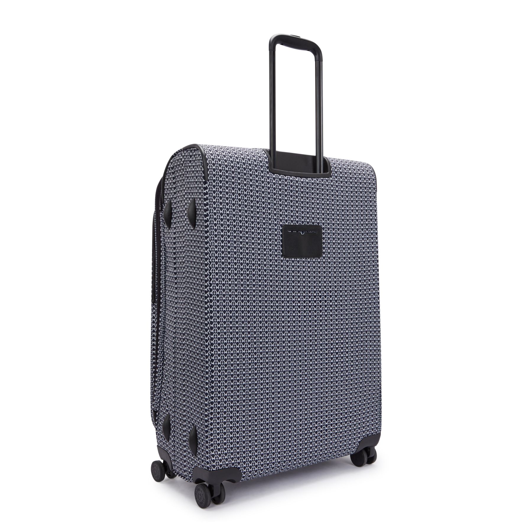 NEW YOURI SPIN L Grande Valise Extensible à Roulettes avec Poignée Télescopique - Signature Print