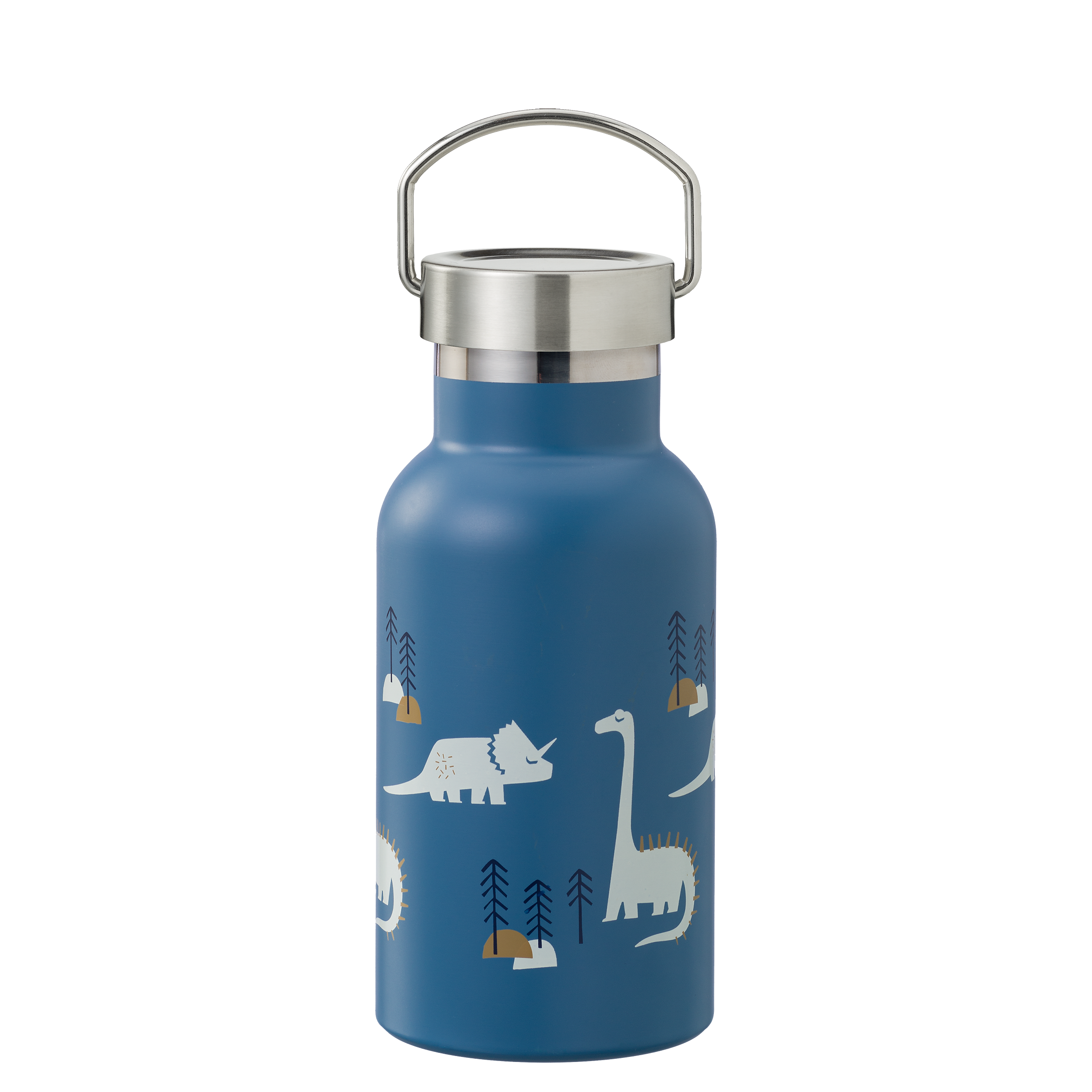 Fresk Thermosflasche Dino blau