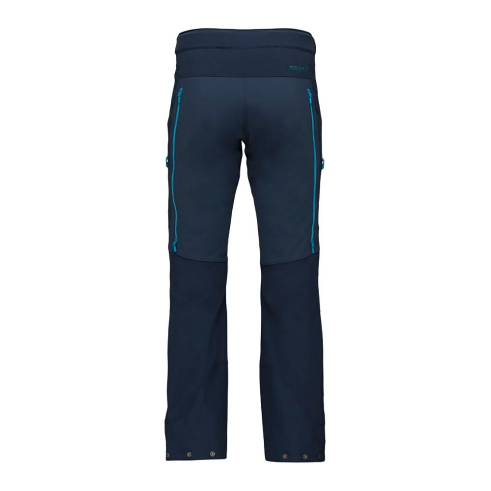Norrona LYNGEN FLEX1 - Pantalon ski Homme indigo night/hawaiian surf