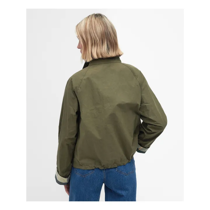 Barbour Veste Imperméable Crowdon | Vert kaki