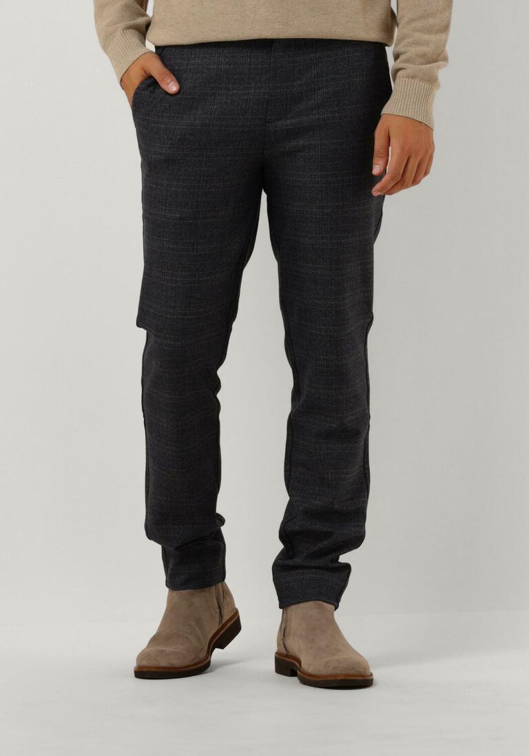 PLAIN blauwe plain pantalon josh 083