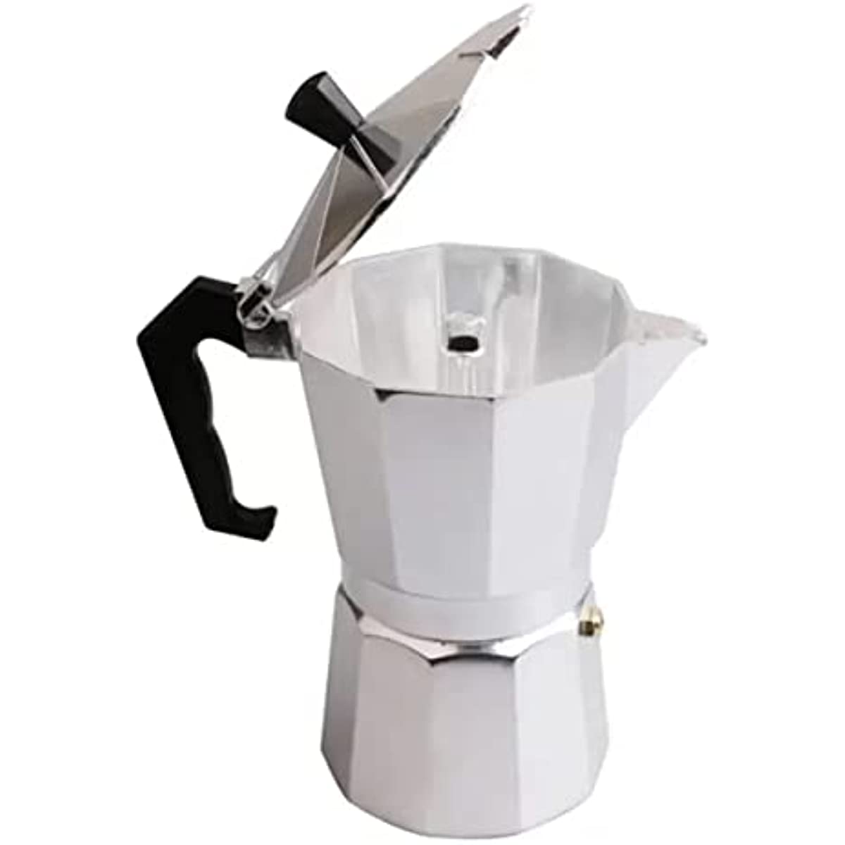 Cafeteira Aluminio 3 Xicaras, Verona, Brinox, 2182/101, A&ccedil;o Inox, 150 ml