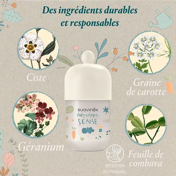 Suavinex - Conjunto Rabbit e Cologne Sense 100ml