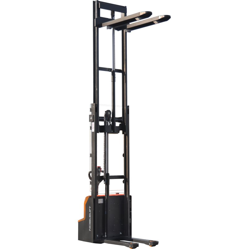 Gerbeur électrique lithium levée 2900 mm, capacité 1300 kg et batterie 100 Ah