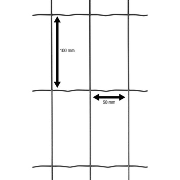 Betafence Pantanet Essential tuingaas 122cm x 25m antraciet