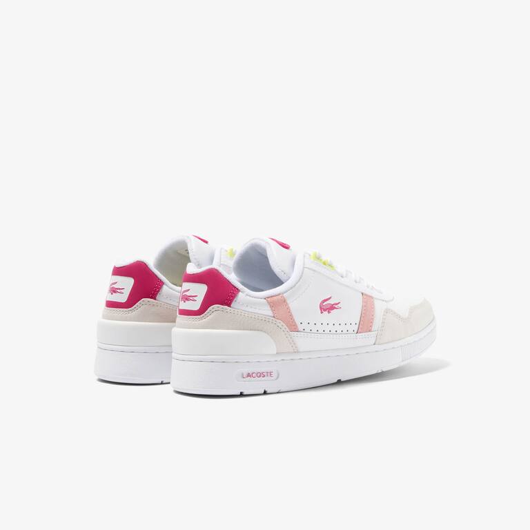 Sneakers T-Clip femme en cuir Sneakers - Blanc - Lacoste - Femme