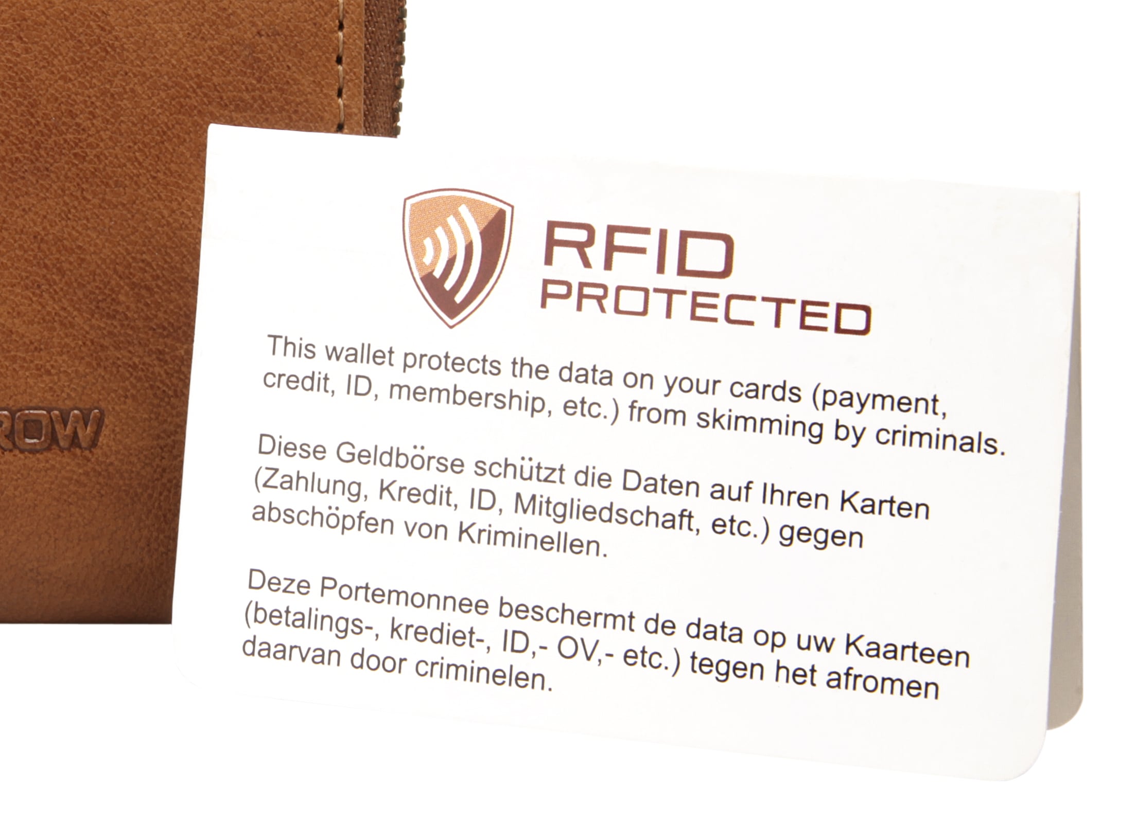 Spikes & Sparrow Geldbörse »RFID« echt Leder