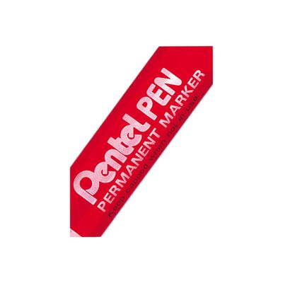 Pentel PEN N50 - Marqueur permanent - pointe ogive - rouge