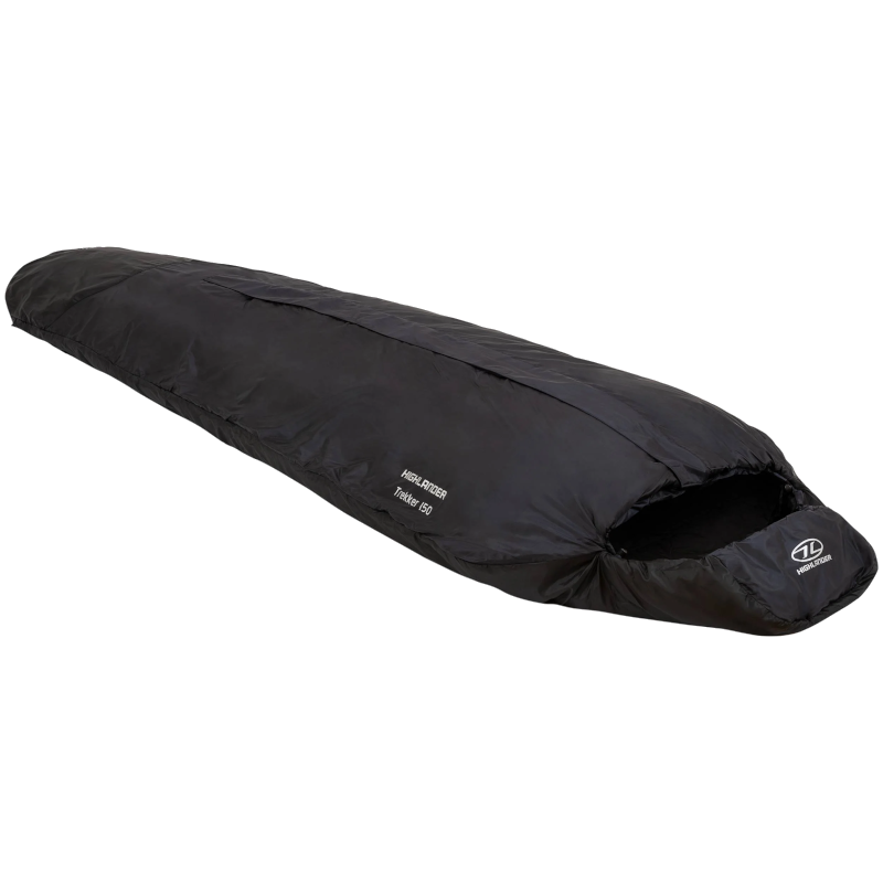 Highlander Trekker 150 mummyslaapzak - Black