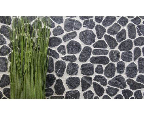 Natuursteenmozaïek XKS 402 31,5x31,5 cm zwart