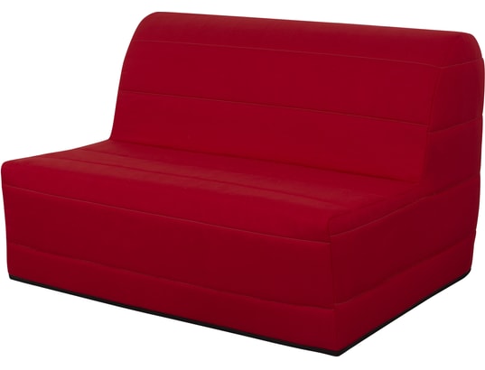 CONCEPT1 - Canapé lit Melody BZ 140 rouge