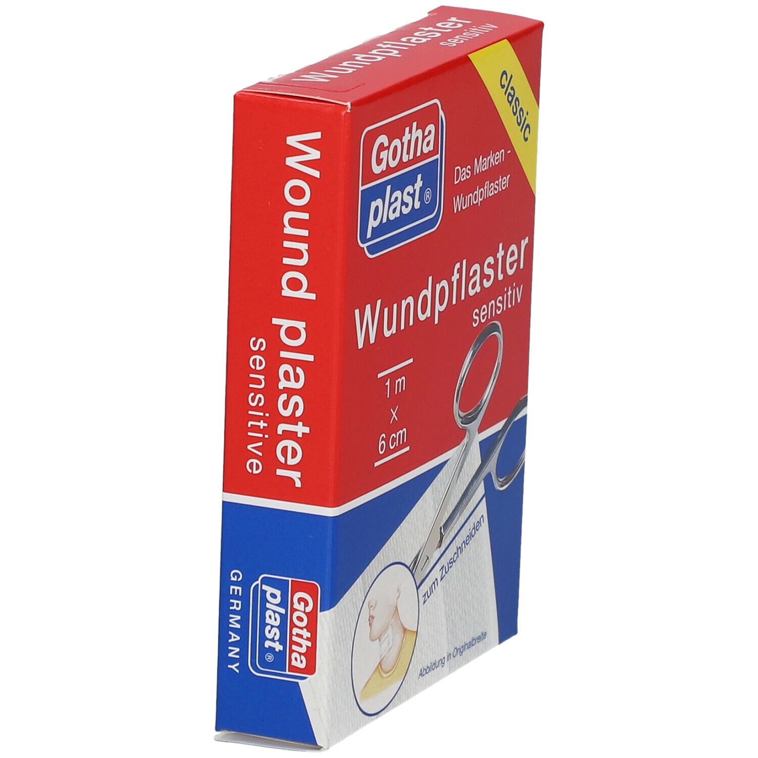 Gothaplast® Wundpflaster sensitiv 1 cm x 6 cm