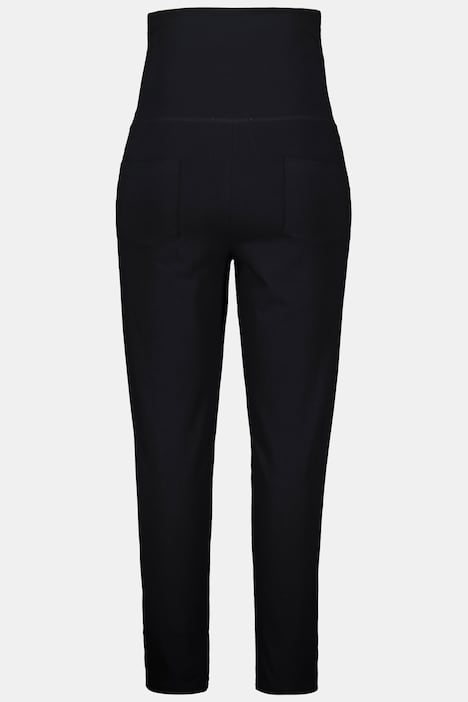 Bellieva-Leggings, breiter Elastikbund, Skinny Fit, Biobaumwolle, GOTS