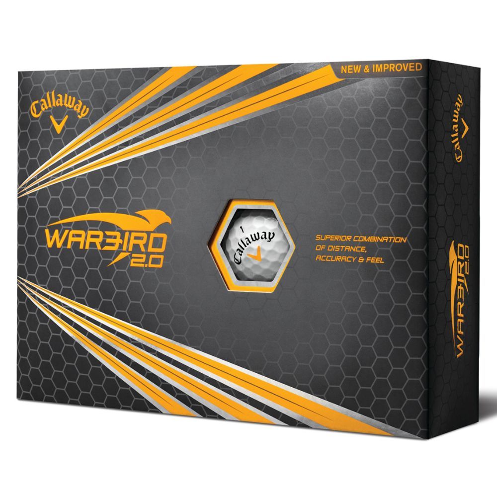 Warbird 2.0 Golfball Hvit