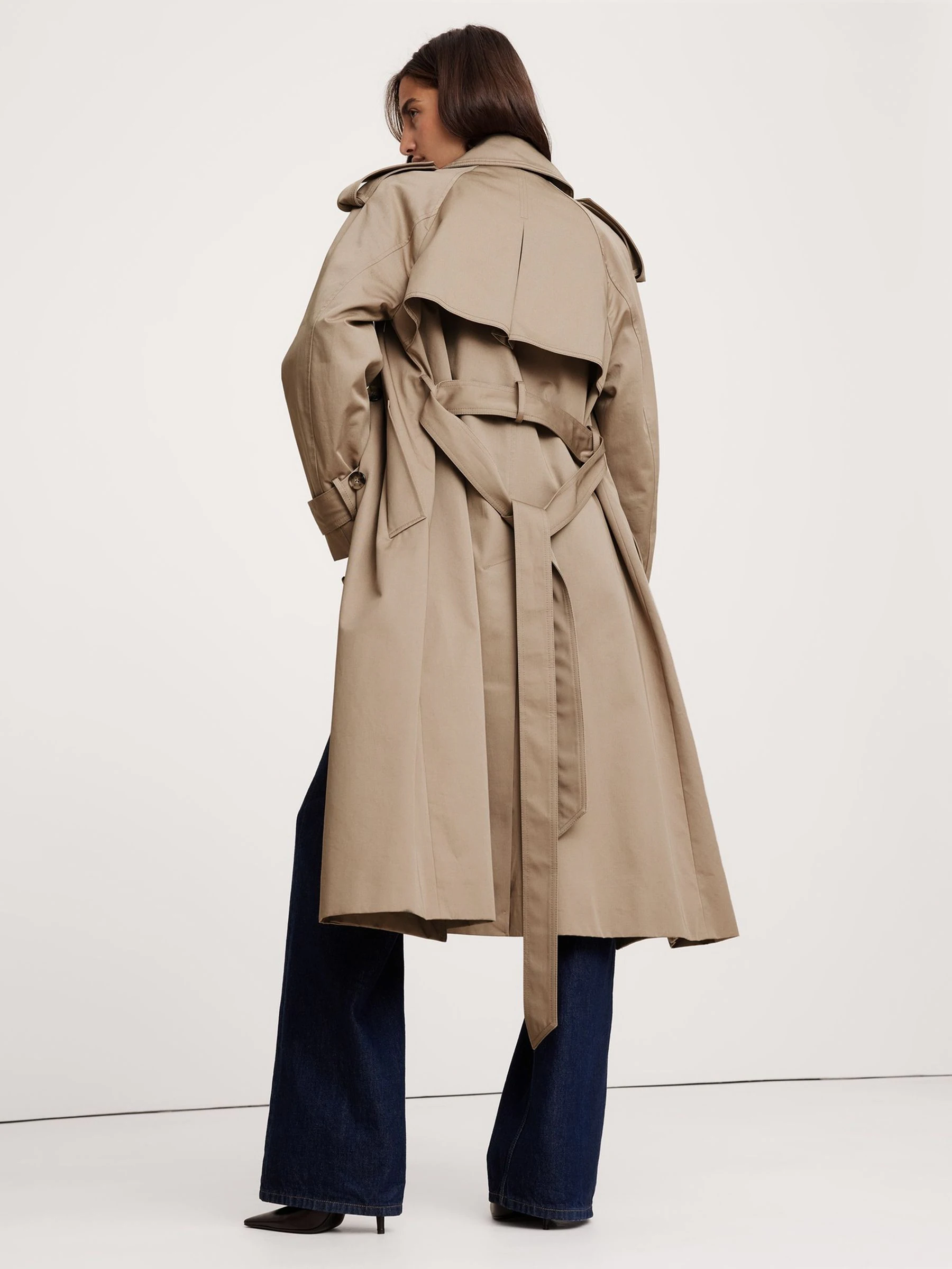 Banana Republic - Klassieke katoenen trenchcoat