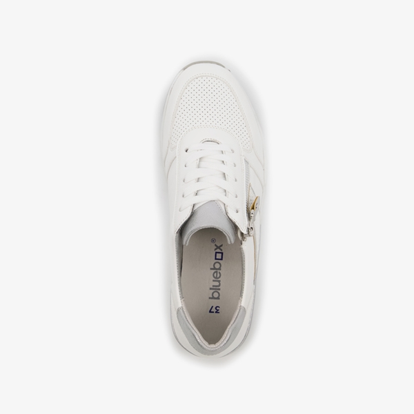 Blue Box dames sneakers met metallic details