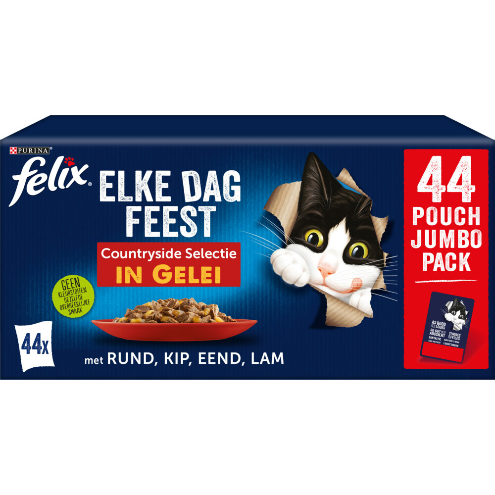 Felix Countryside Selectie Multipack44 x 85 gr