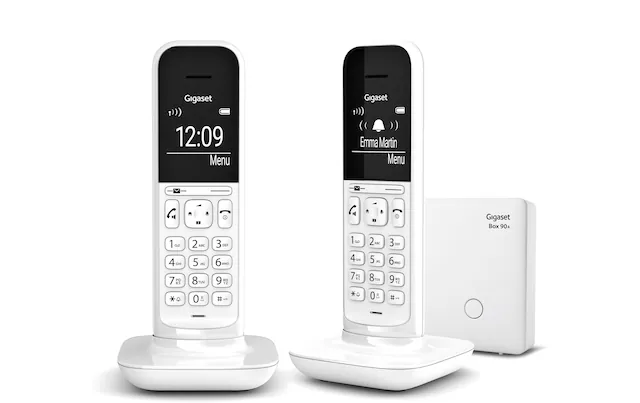 Gigaset Schnurloses DECT-Telefon »Gigaset CL390A Duo Tundra White« ( )