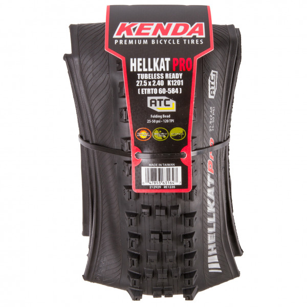 Kenda - Hellkat Pro 27,5'' (66-584) TLR ATC Faltbar - Pneu de vélo