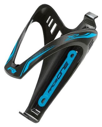 Botton Holder Race One X3 Mat Black / Sky Blue