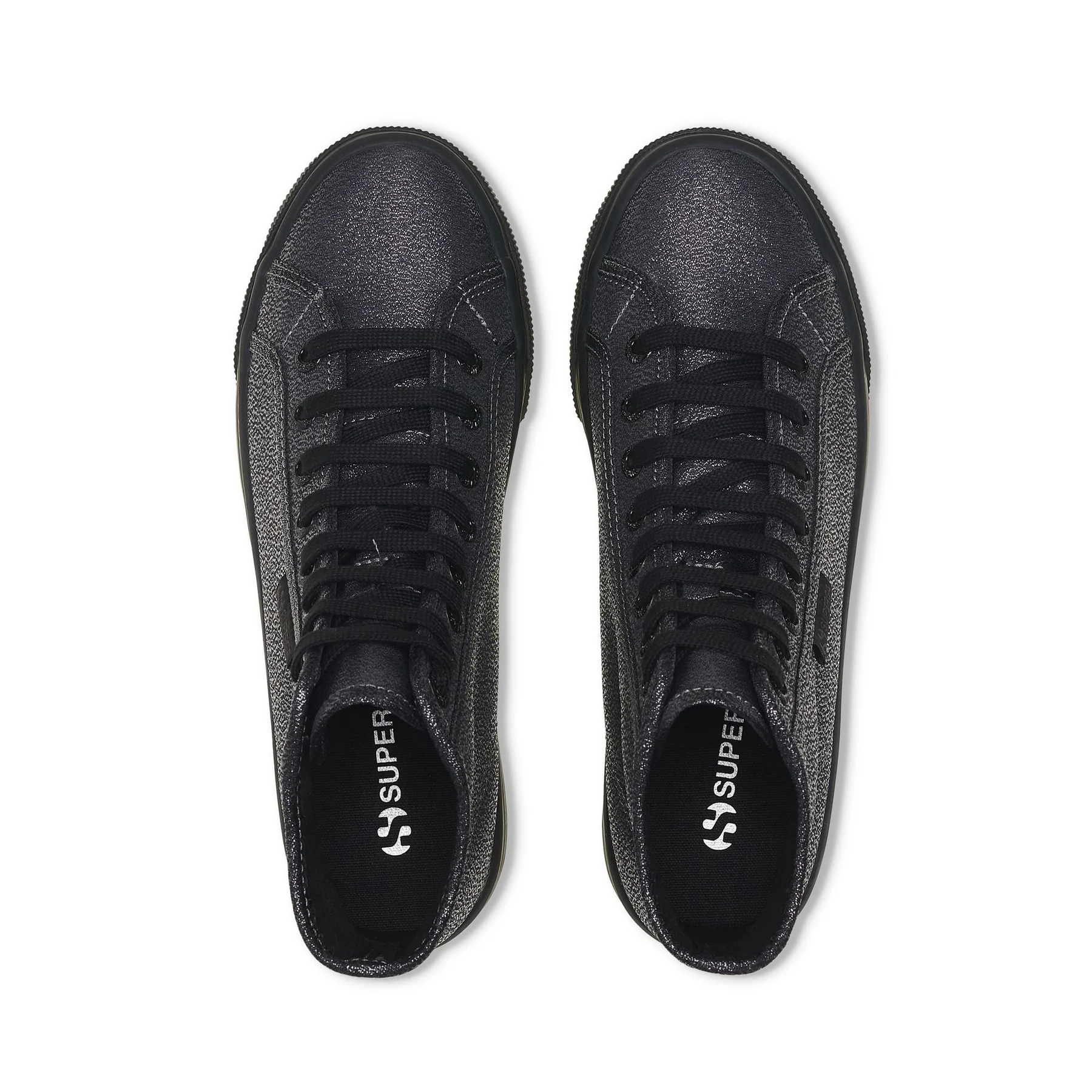 2708 HI TOP LAME-TOTAL BLACK HEMATITE