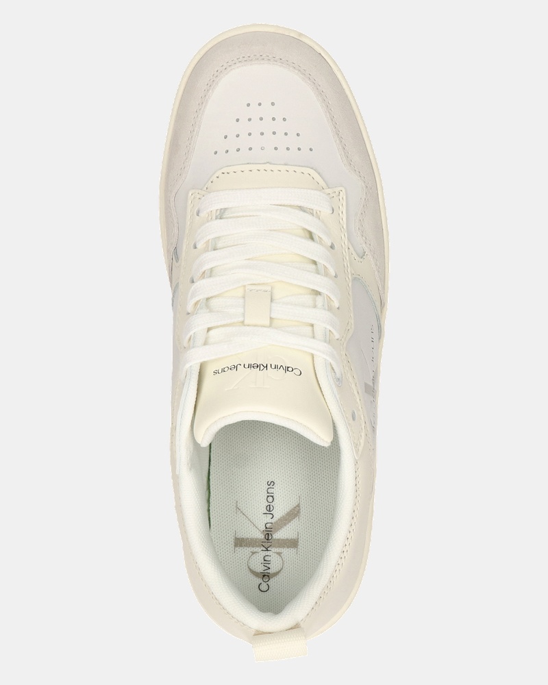 Calvin Klein Basket Cupsole Low Lage sneakers  - wit