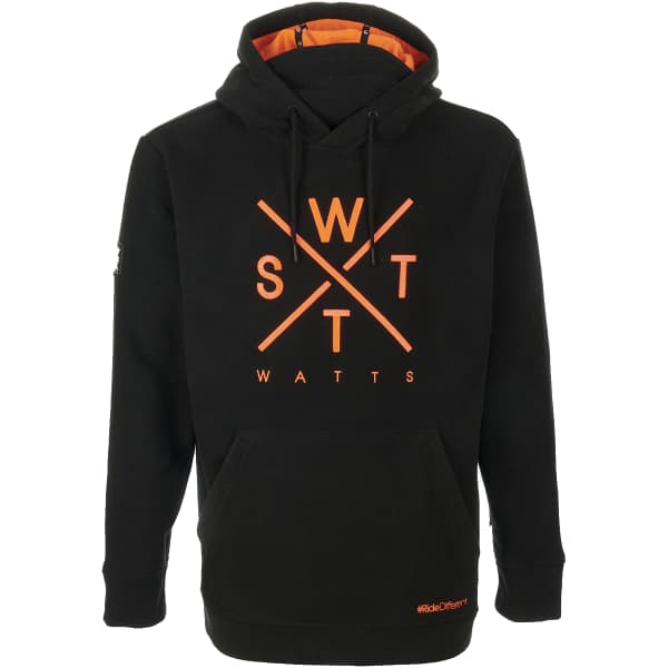 Veste polaire WATTS XTRACK NOIR/FLUO ORANGE