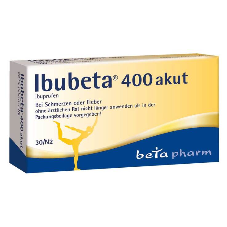 Ibubeta® 400 akut Filmtabletten, 30 St