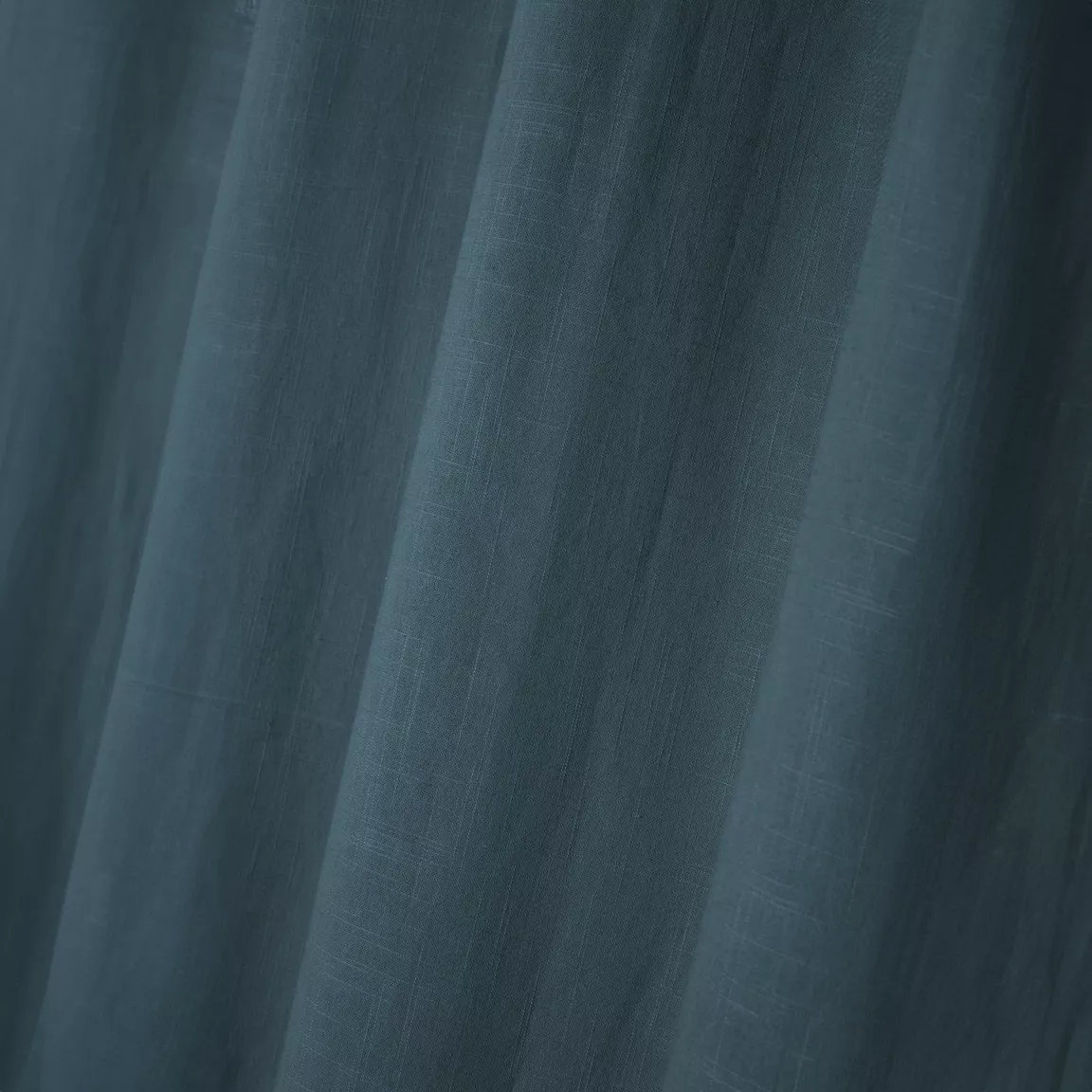 Rideau coton (140 x 260 cm) Helios Bleu