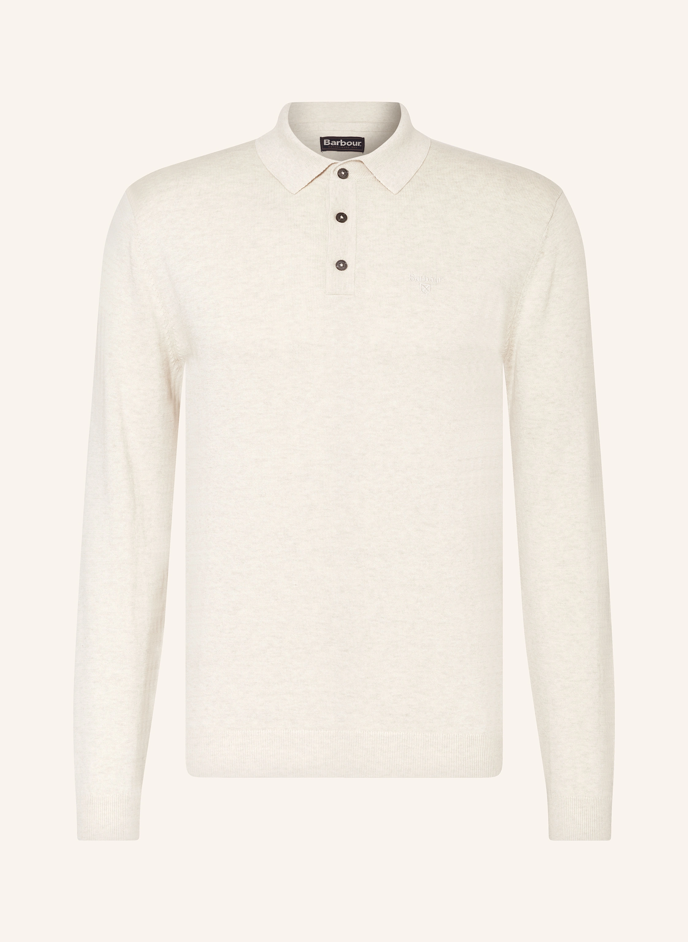 Barbour Strick-Poloshirt