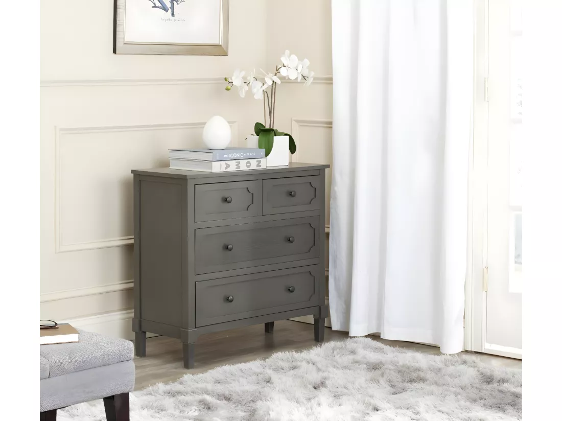 Meubles de rangement Gris 80 X 34 X 74.93 cm - Luvinia