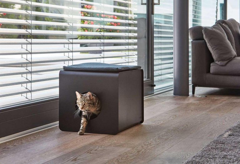 MiaCara Sito kattenbak wit