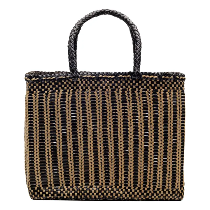 Dragon Diffusion Panier Bali Bicolore Large | Noir